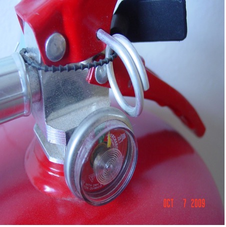 Operation of Fire extinguisher
