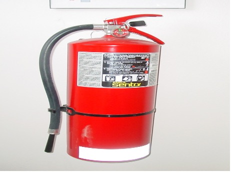 Operation of Fire extinguisher