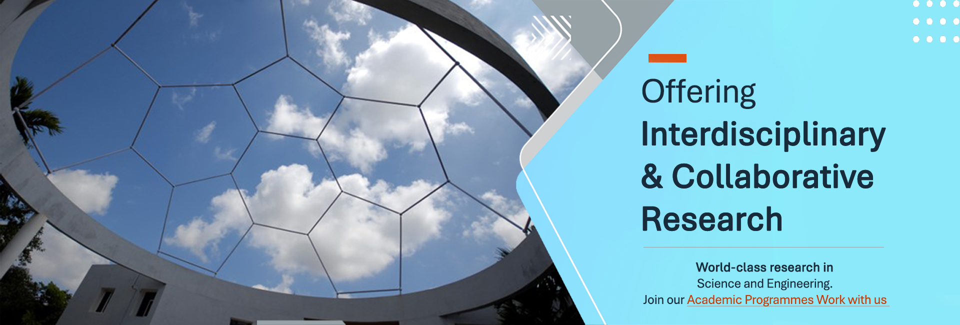Offering Interdisciplinary & Collaborative Research