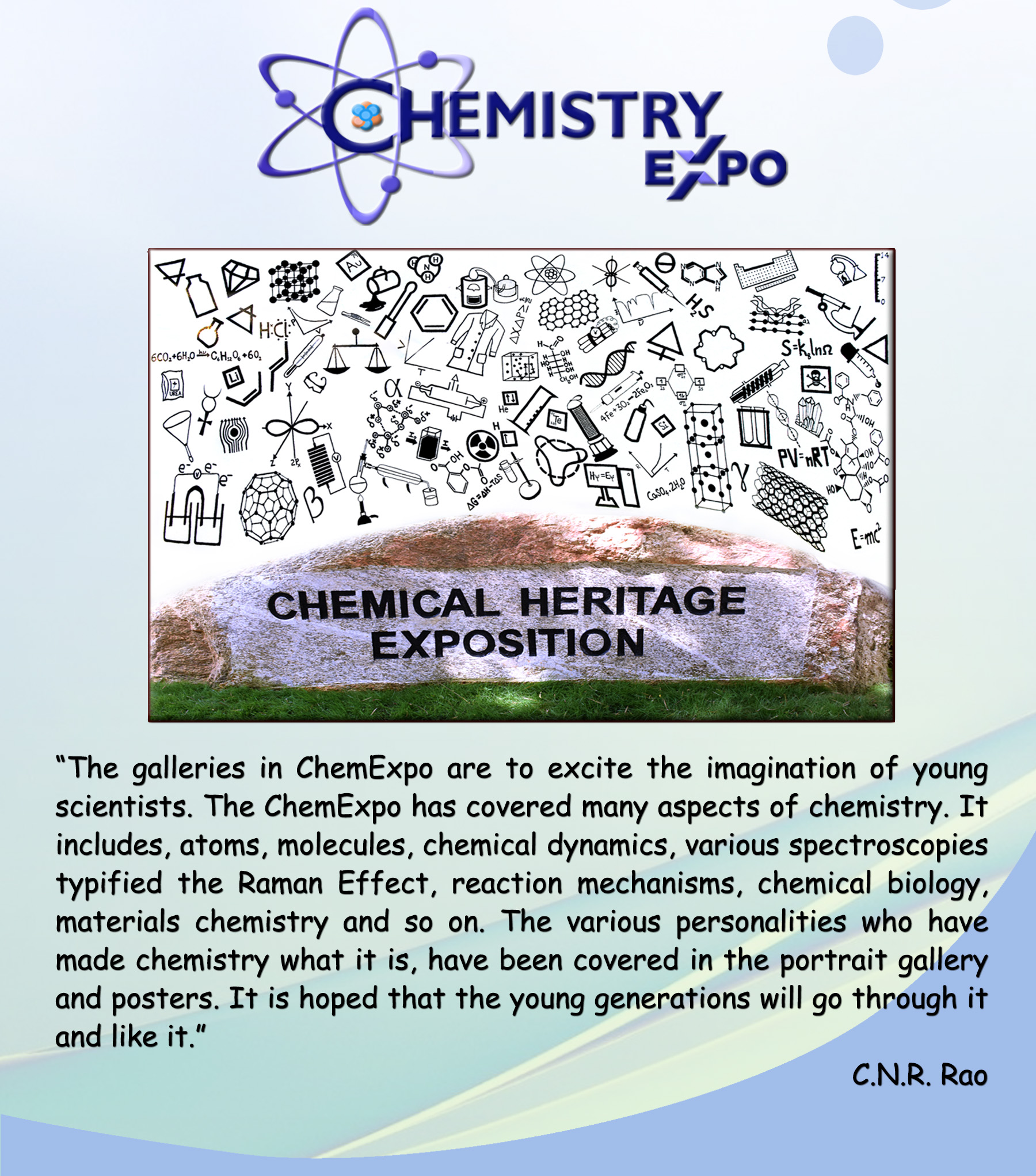 Chemical Heritage Exposition, JNCASR, Bengaluru