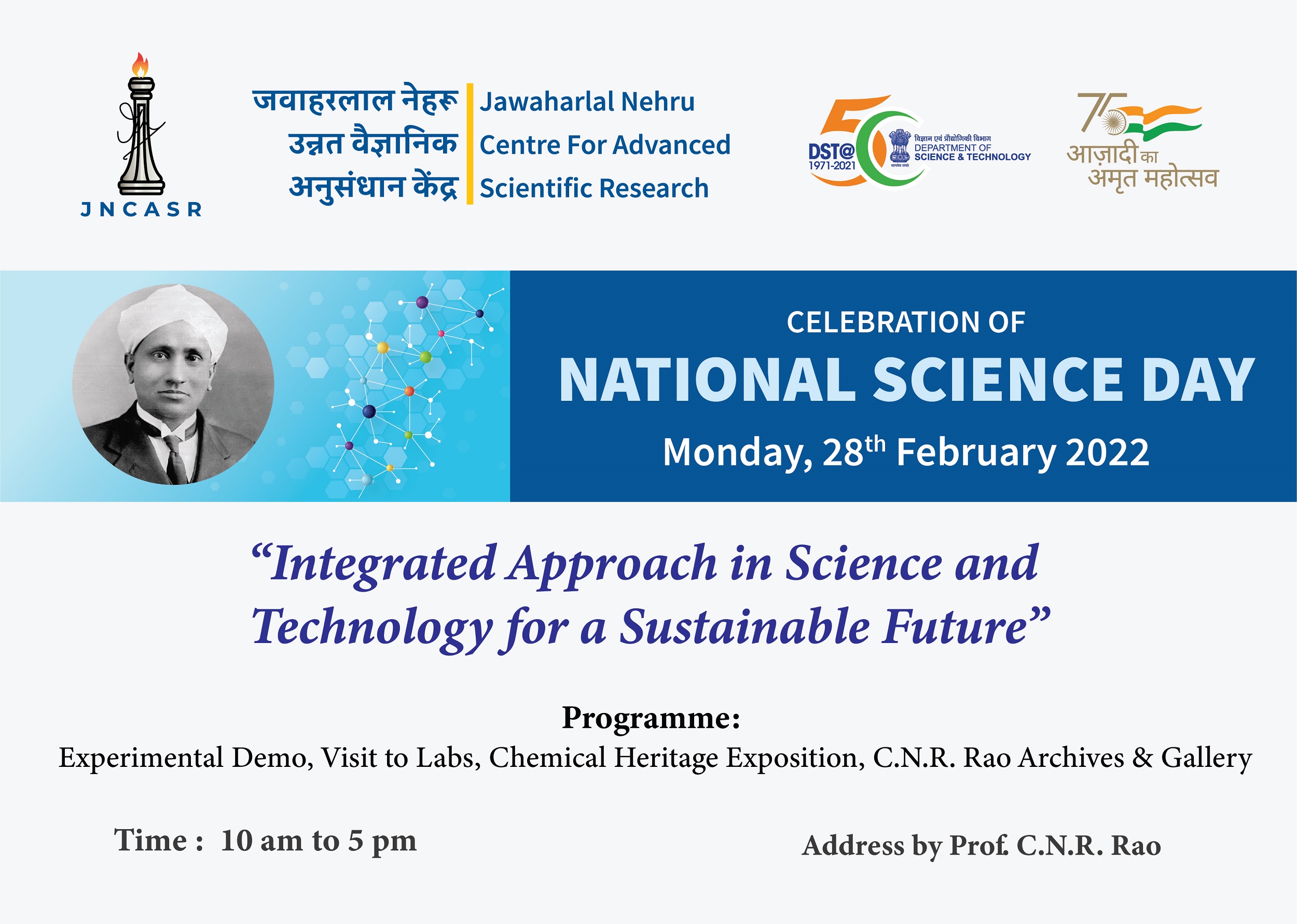 National Science Day -JNCASR 