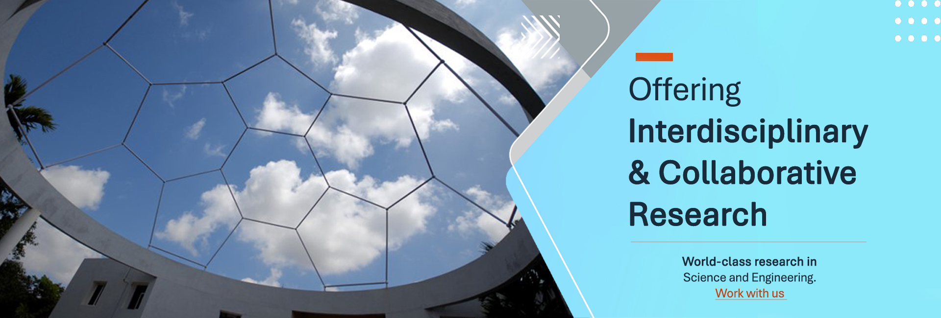 Offering Interdisciplinary & Collaborative Research